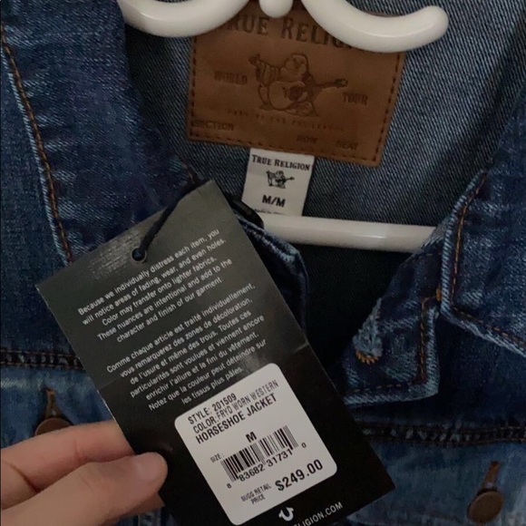 True religion Jean jacket - Picture 3 of 3